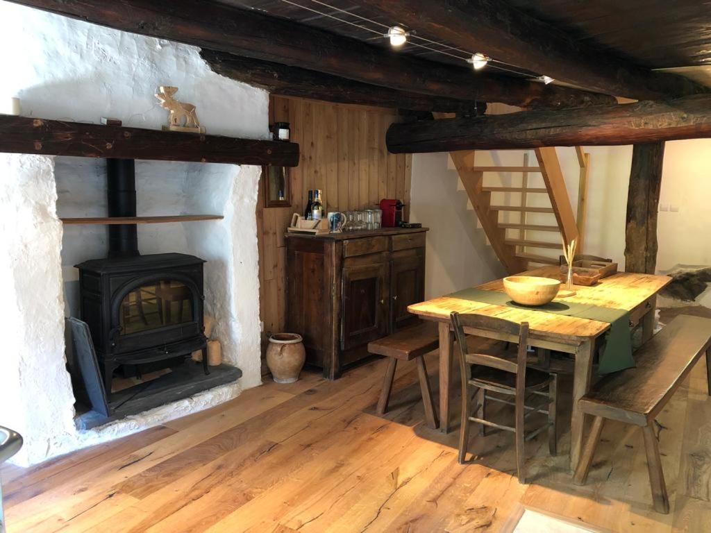 Mon Roc - Maison De Montagne Atypique Avec Vue La Grave Exterior photo
